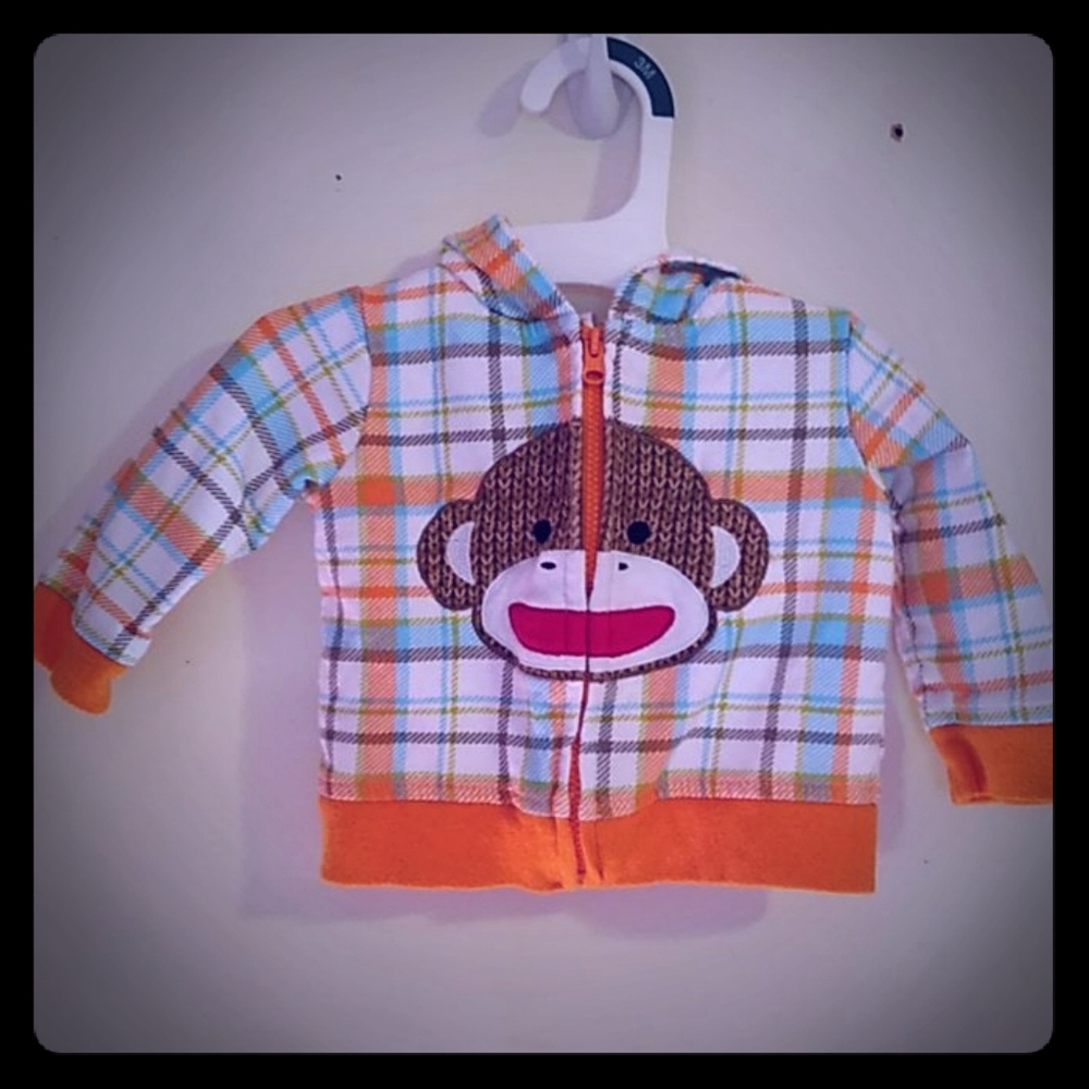6 month old zip up hoodie